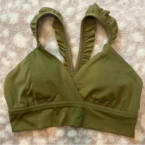 Aerie Offline Ruffle Sports Bra